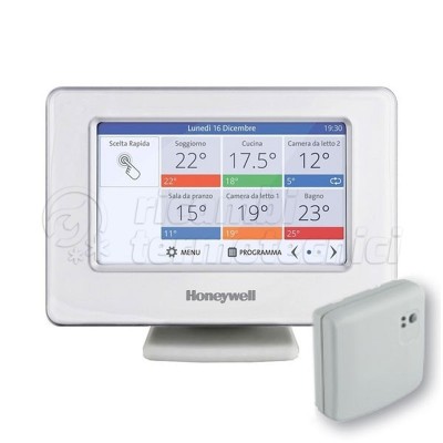 CRONOTERMOSTATO HONEYWELL KIT EVOHOME  WI-FI CONNECTED PACK