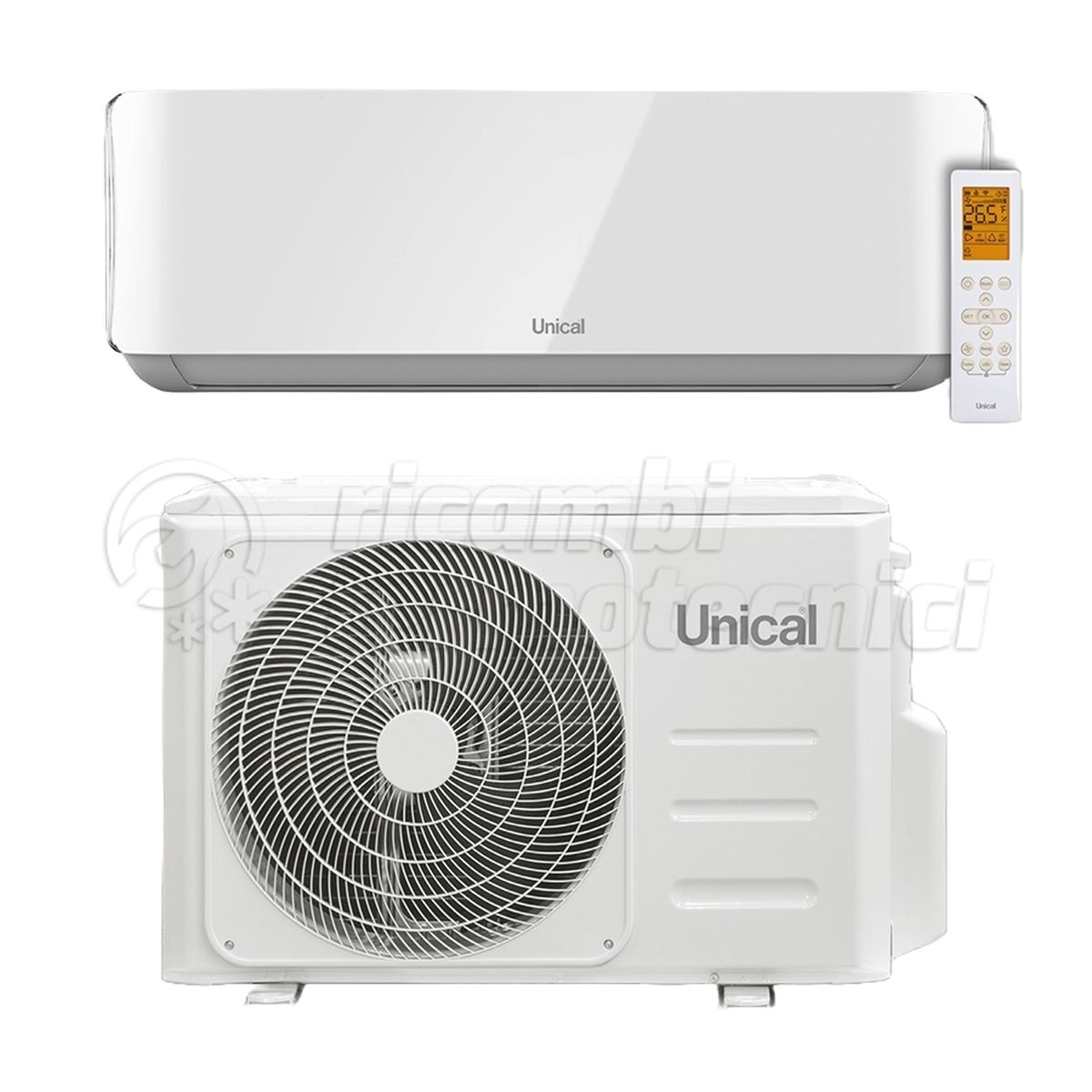 KIT UNICAL AIR CRISTAL KMUN 10H R32 2.7 KW MONOSPLIT UI + UE 