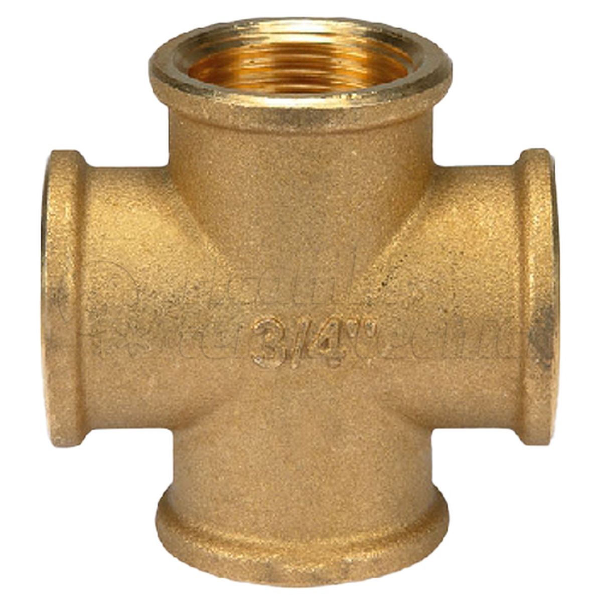 RAC CROCE FEM. 1.1/4''X1.1/4''X1.1/4''X1.1/4'' ISO 228