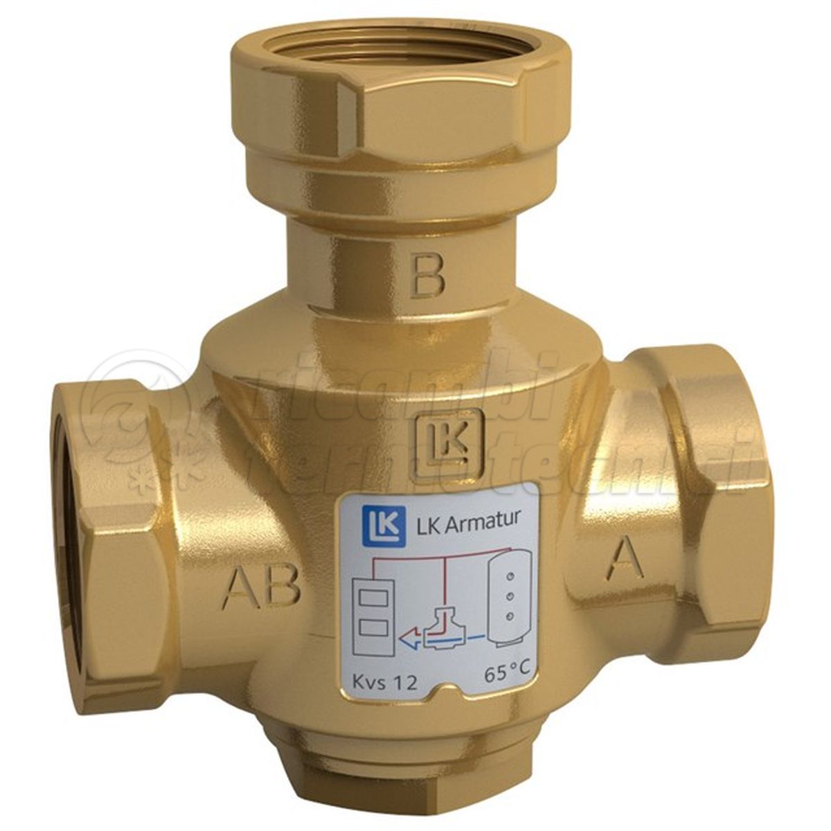 VALVOLA ANTICONDENSA 823 THERMOVAR F 1" 55°C