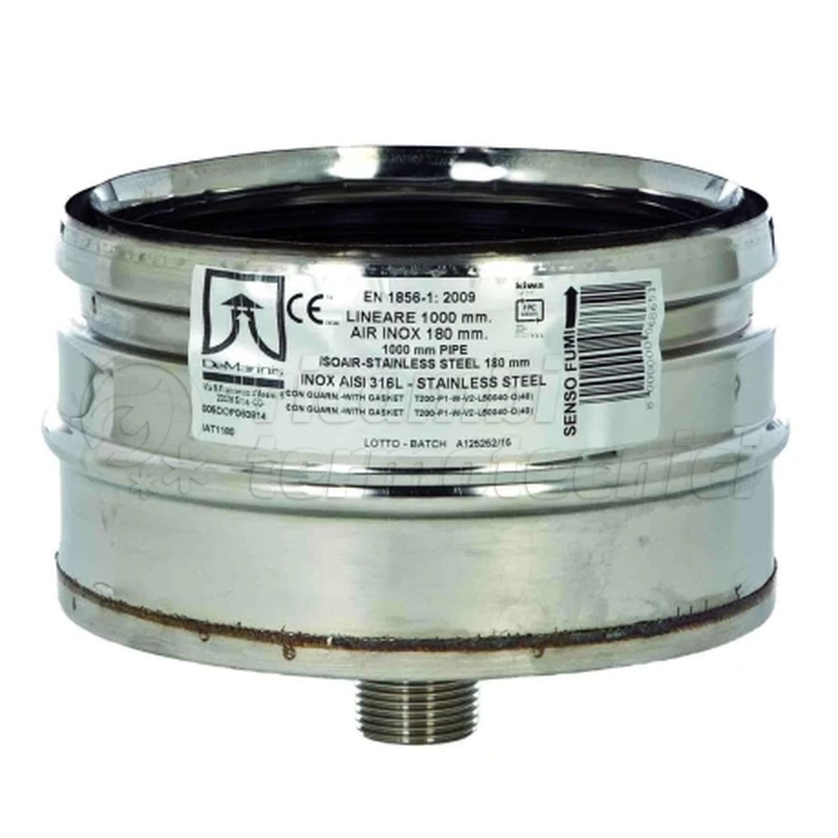 AIR10 TAPPO C/DRENAGGIO D.130/150