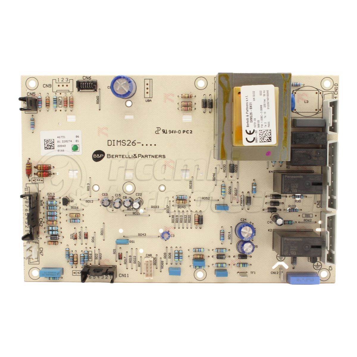 BAXI SCHEDA BAXI LUNA 3 - B&P DIMS 26
