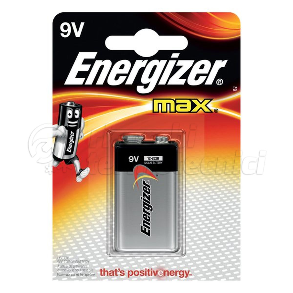 BATTERIE ENERGIZER CLASSIC ALK 9V