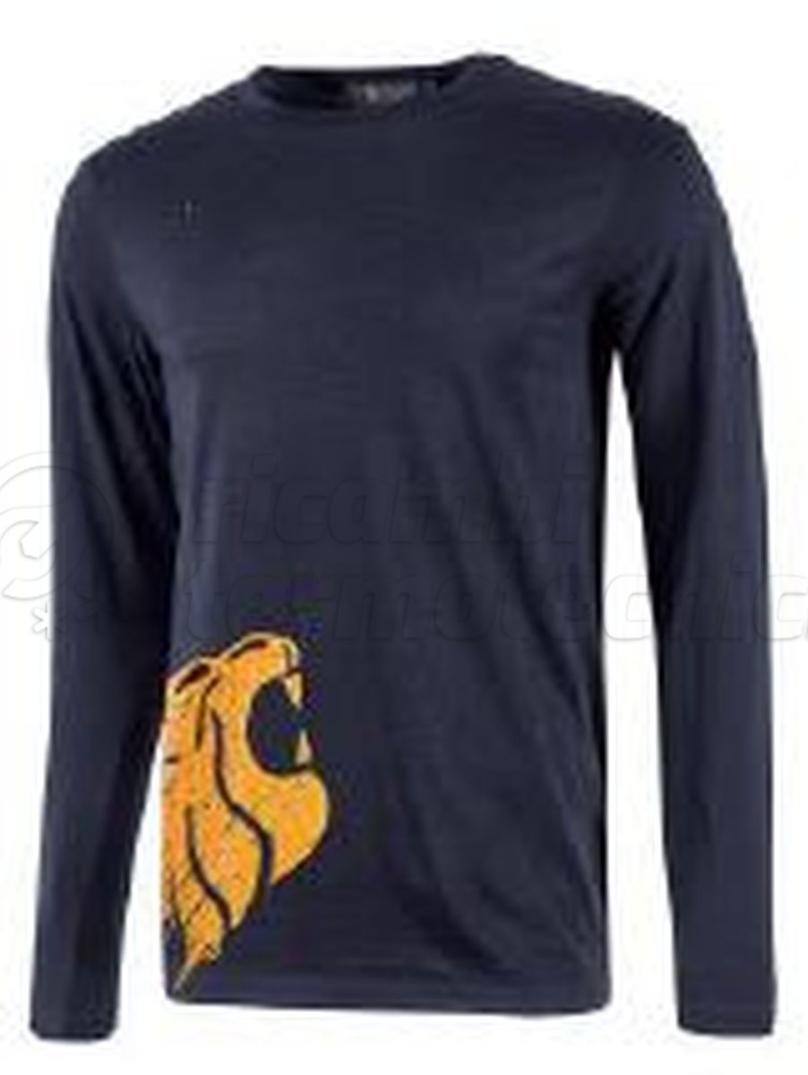 T-SHIRT MANICHE LUNGHE MODELLO ALIEN DEEP BLUE TAGLIA L