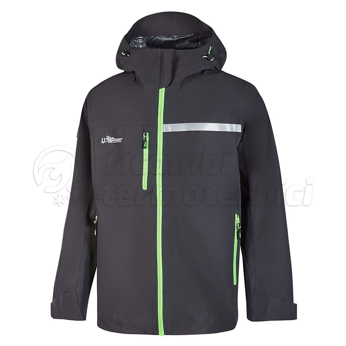 GIACCA TUTENDO FU287RL ASPHALT GREY GREEN TAGLIA M