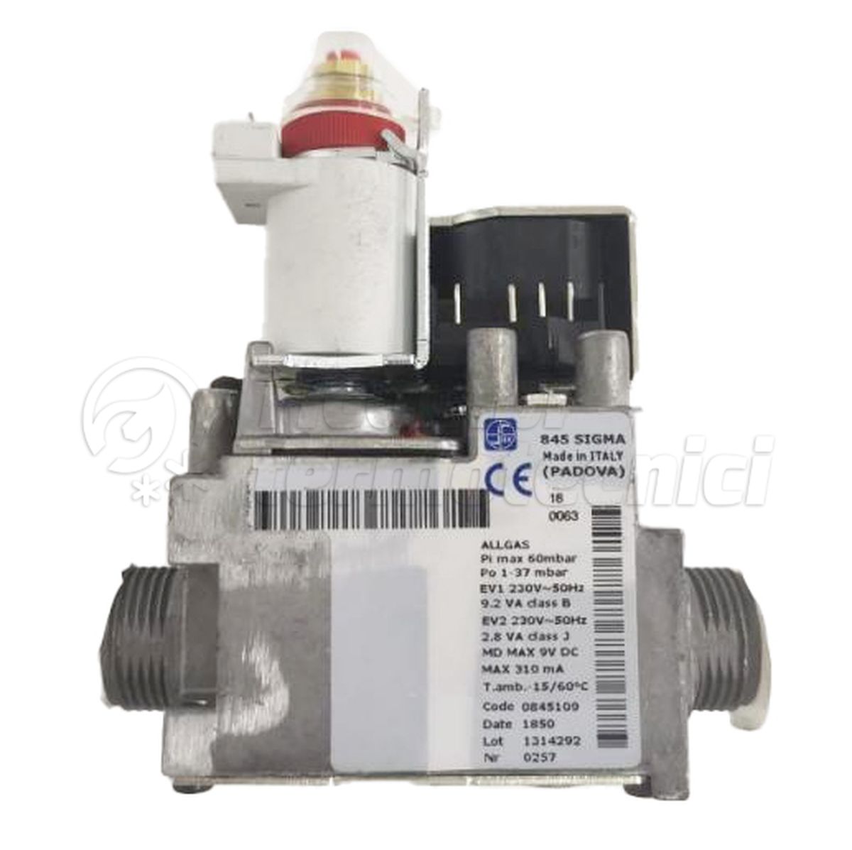 HERMANN VALVOLA GAS SIGMA 0845109