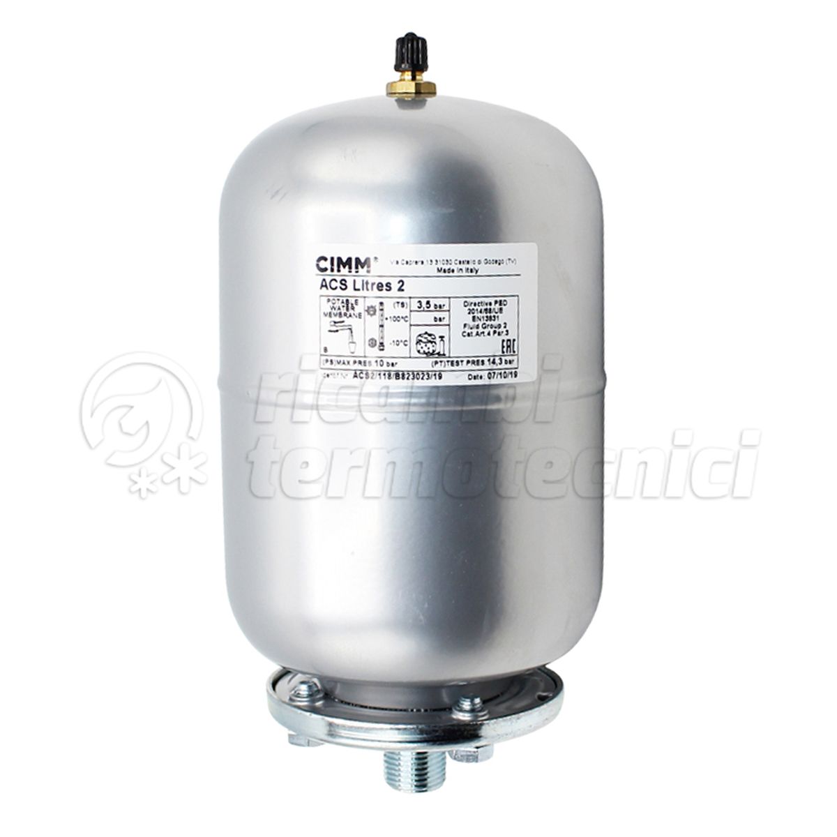 IMMERGAS  VASO ESPANS 2 LITRI VICTRIX ZEUS SUP. ZILIO