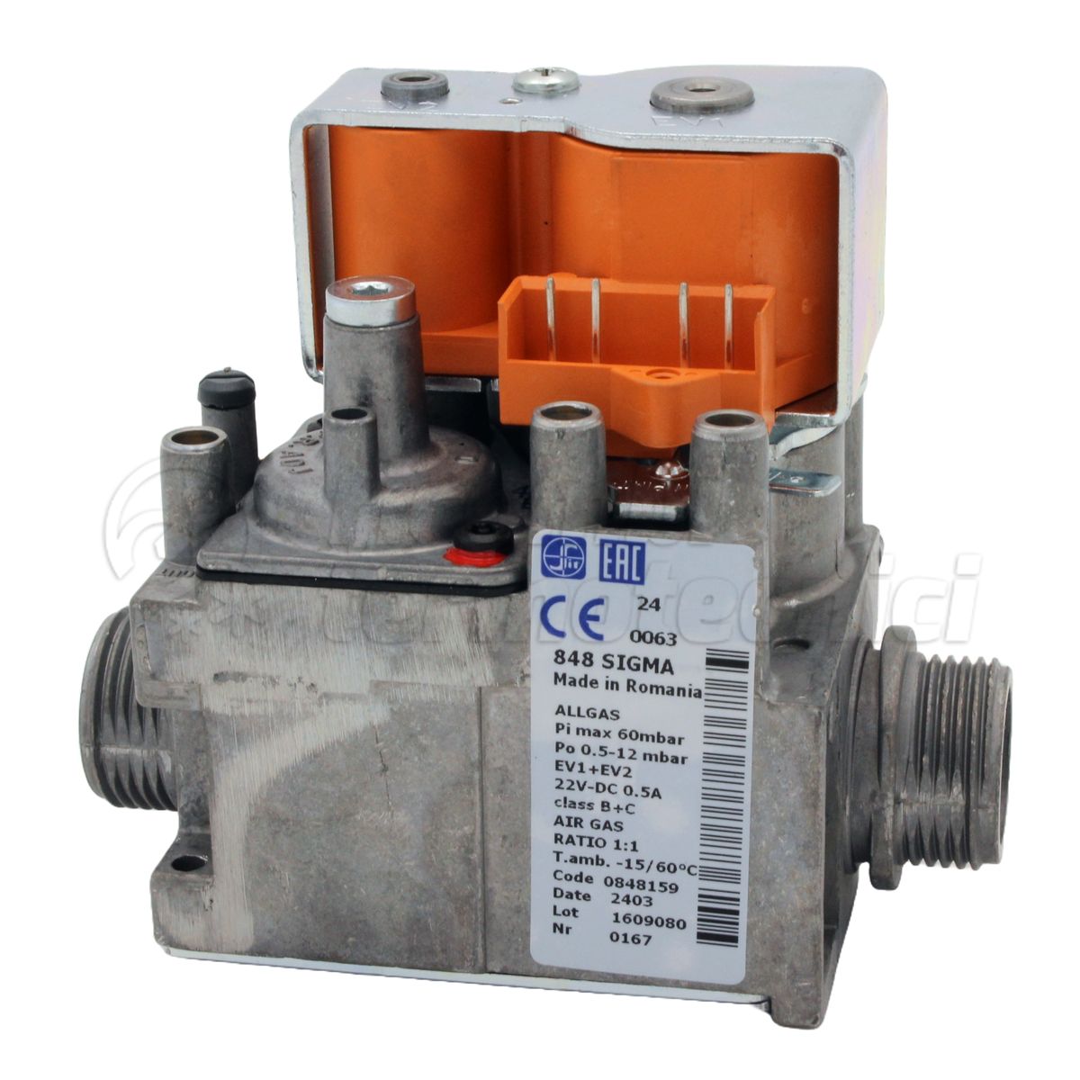 IMMERGAS VALVOLA GAS SIT 848 CON REG. PORTATA 24V