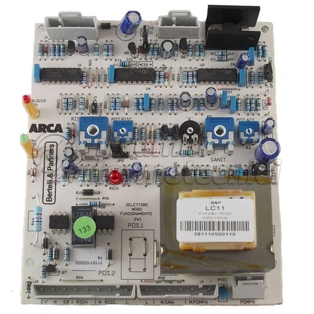 ARCA SCHEDA MODULAZIONE  LC 11 - 2 SONDE E.