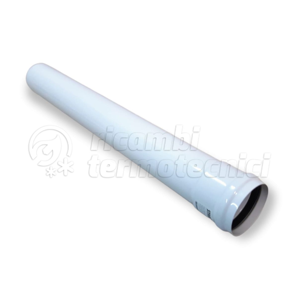 ELEM.DIRITTO L.500 D.80 VERNIC.BIANCO